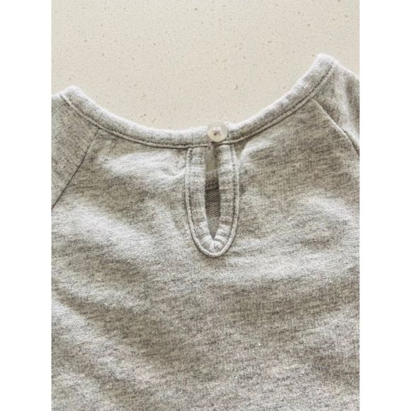 NWT Peek Floral Embroidered Sweatshirt Tee Size 3 - 6 months - Picture 4 of 10